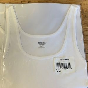 Mossimo white long lean muscle tanks XXL NEW-SEALED
